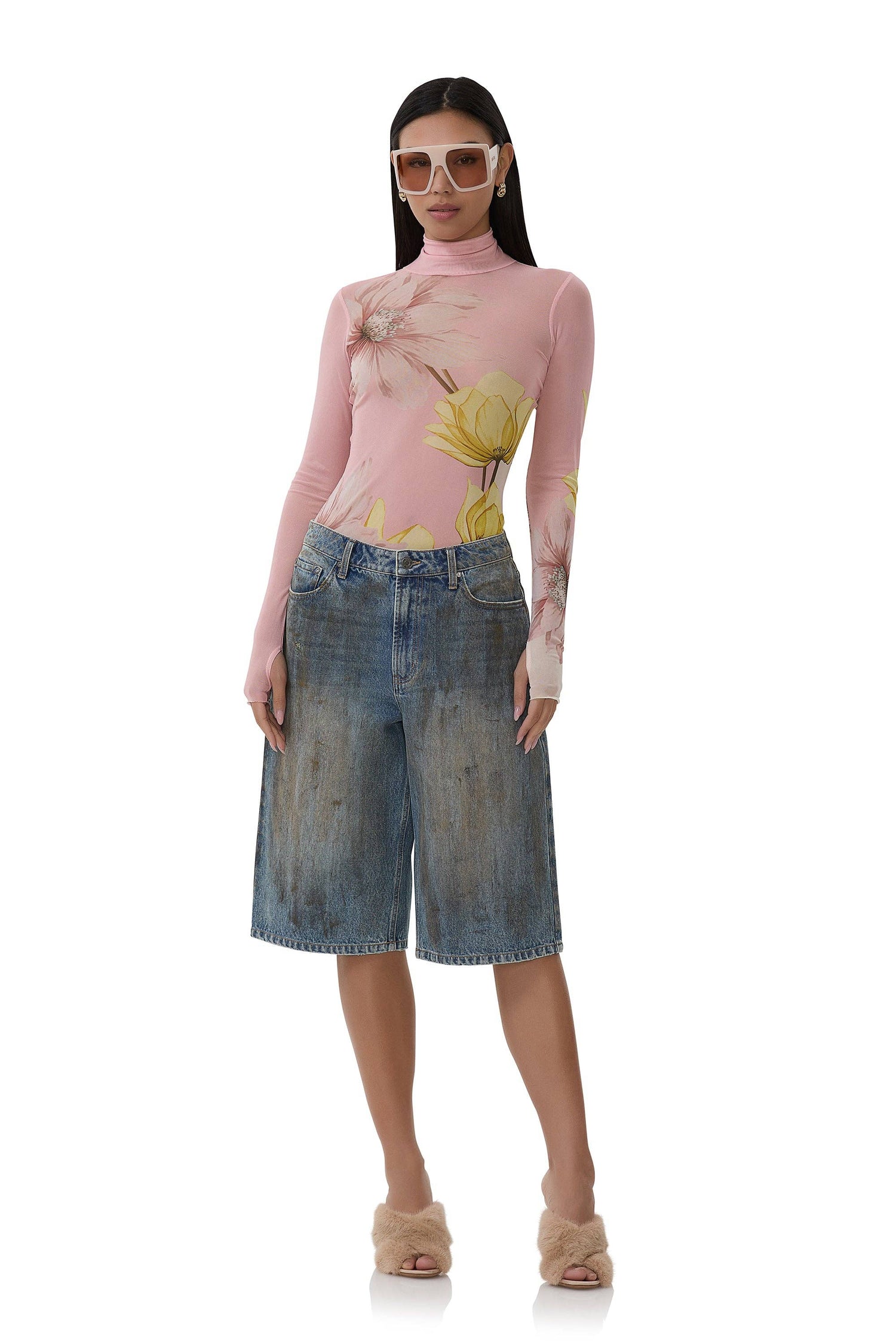 Zadie Top - Coral Bloom