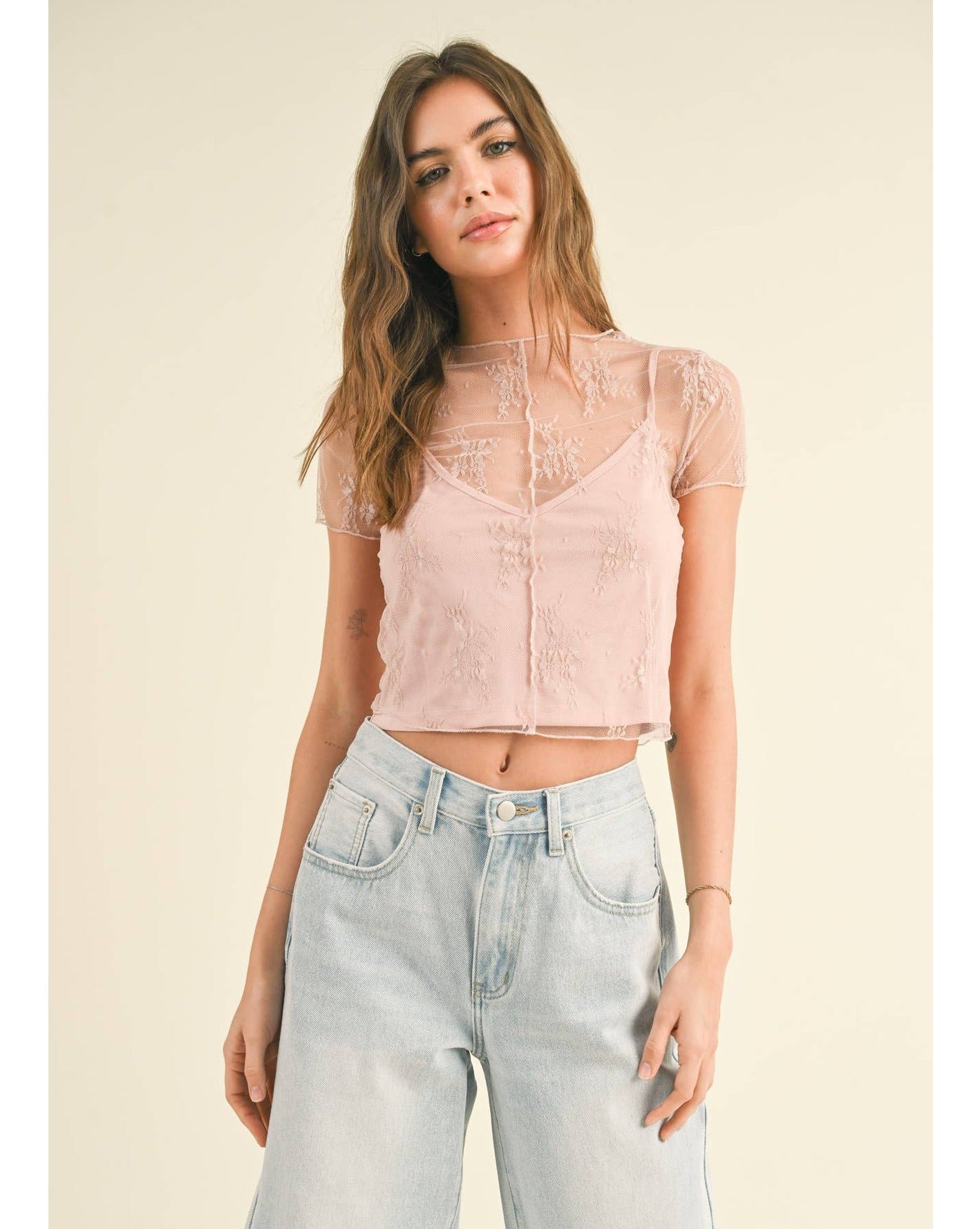 Paris Lace Top