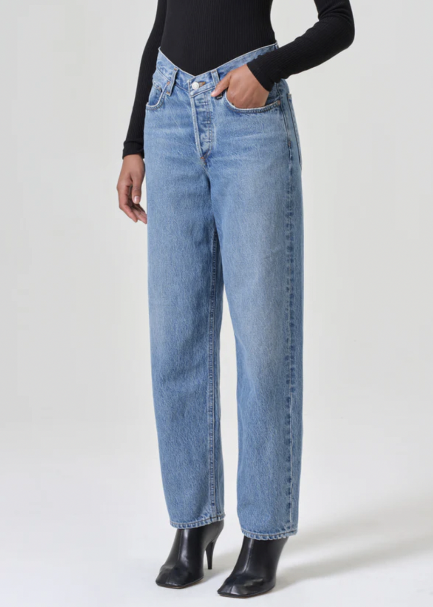 V-Waist Baggy in Fairway