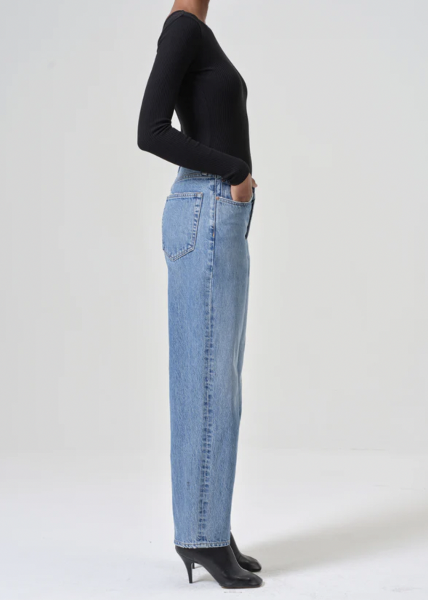 V-Waist Baggy in Fairway