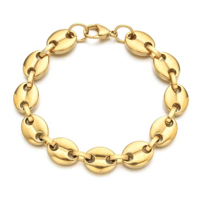 Puffy Mariner Bracelet Stainless Steel