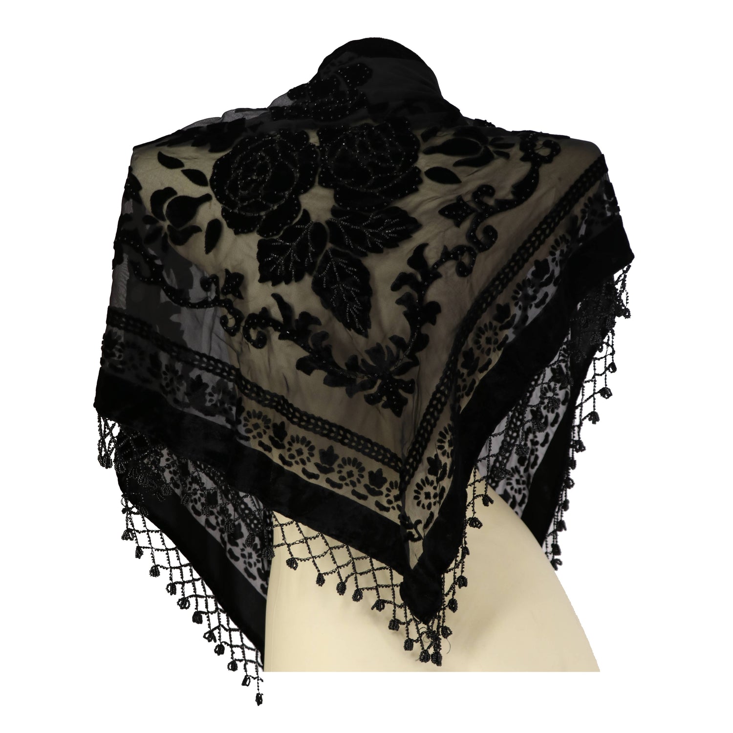 Velvet Scarf Triangle