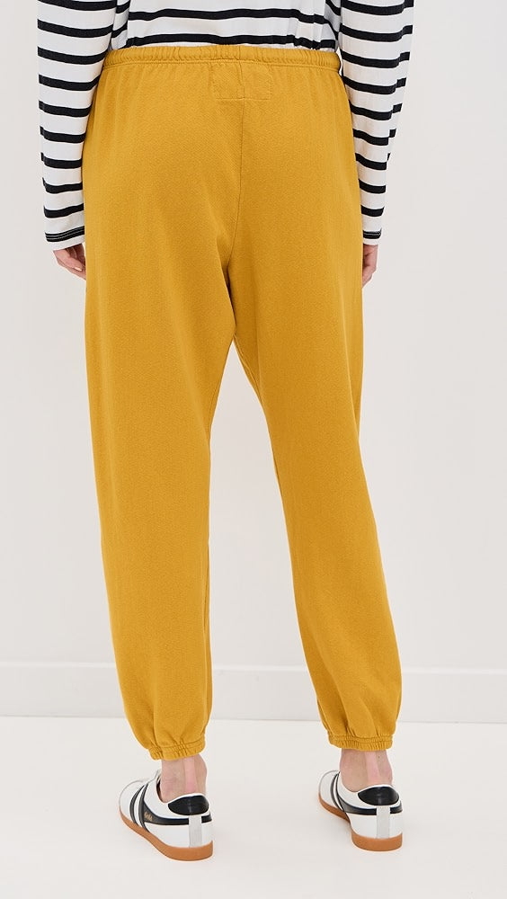 FREECITY sweatpant - yellow plant