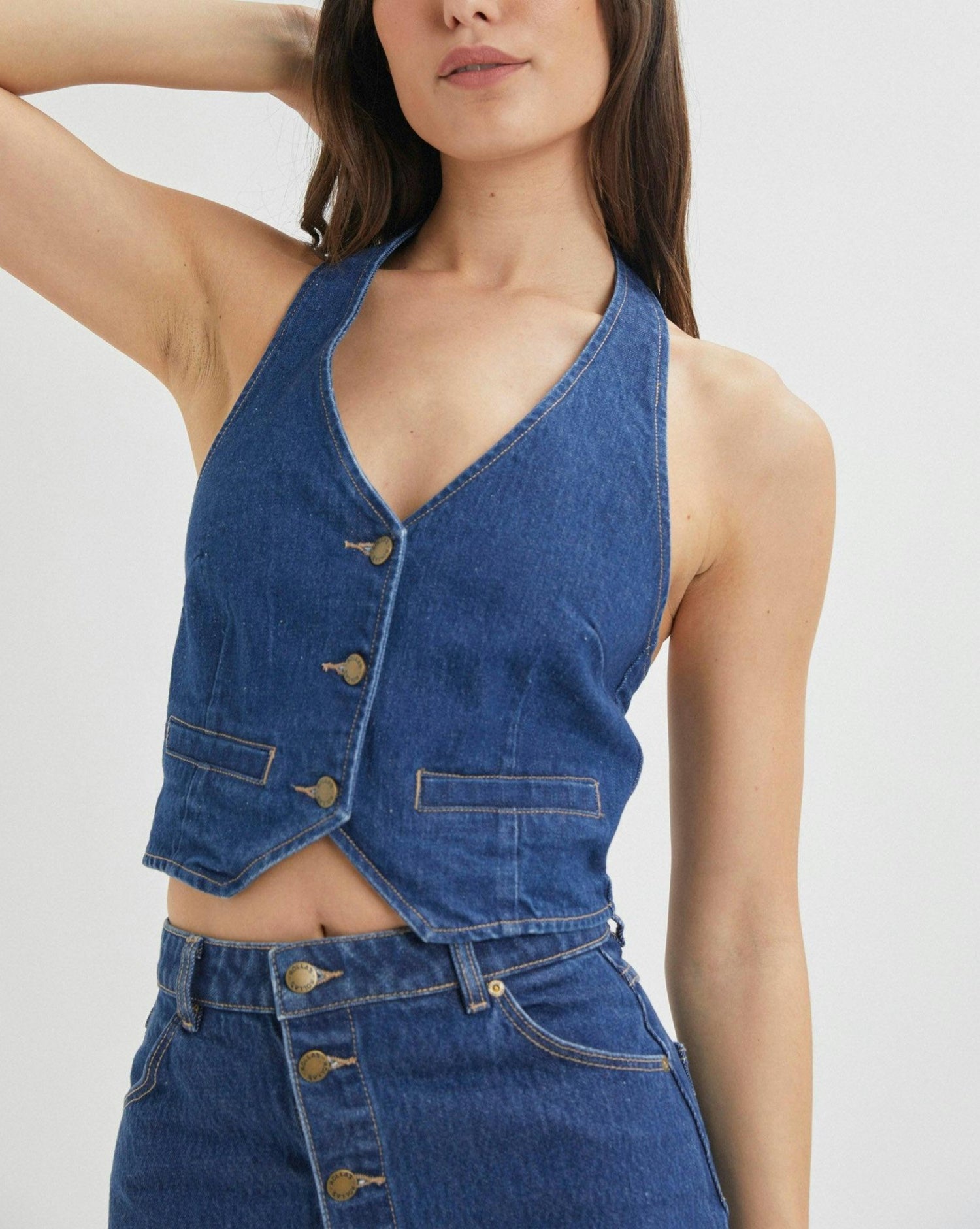 Rolla’s Stone Halter Vest