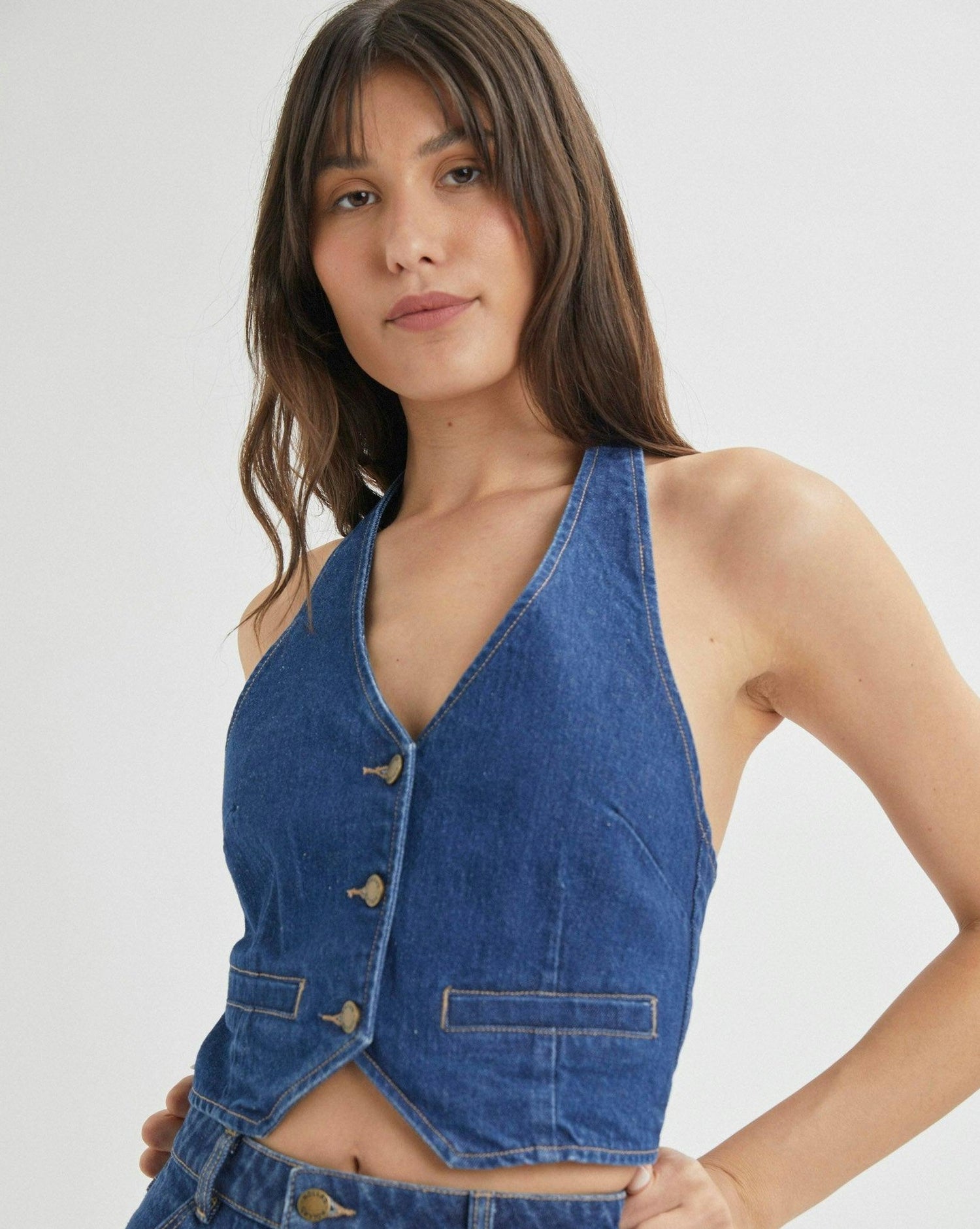 Rolla’s Stone Halter Vest