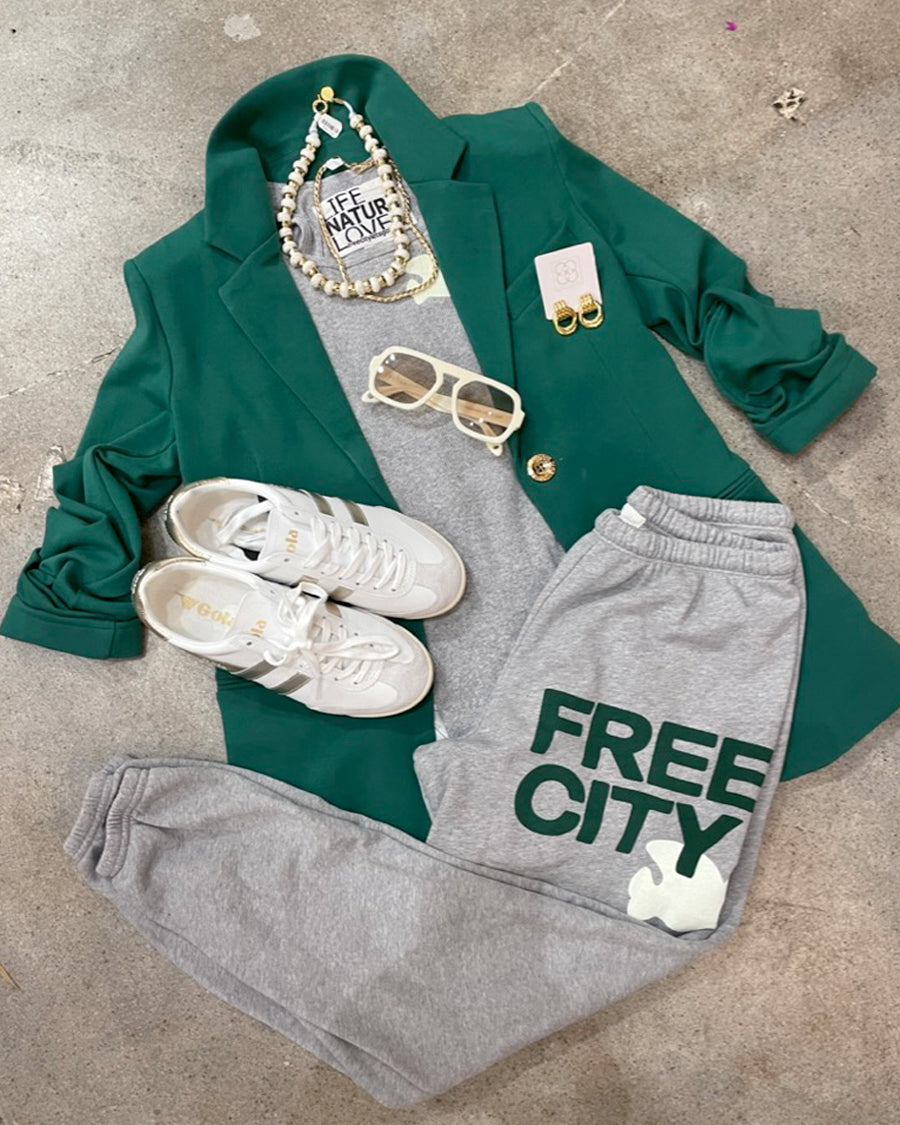 Morrison Interlock Blazer Ivy