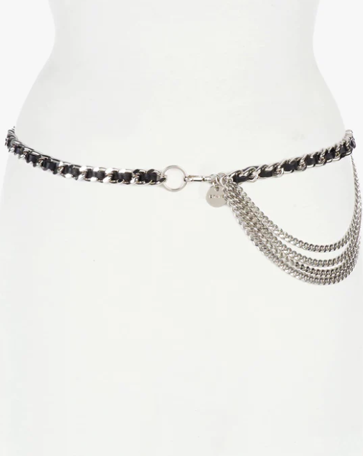 Katina Pebbled Leather Belt