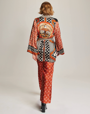 Lucia Rodeo Belted Kimono