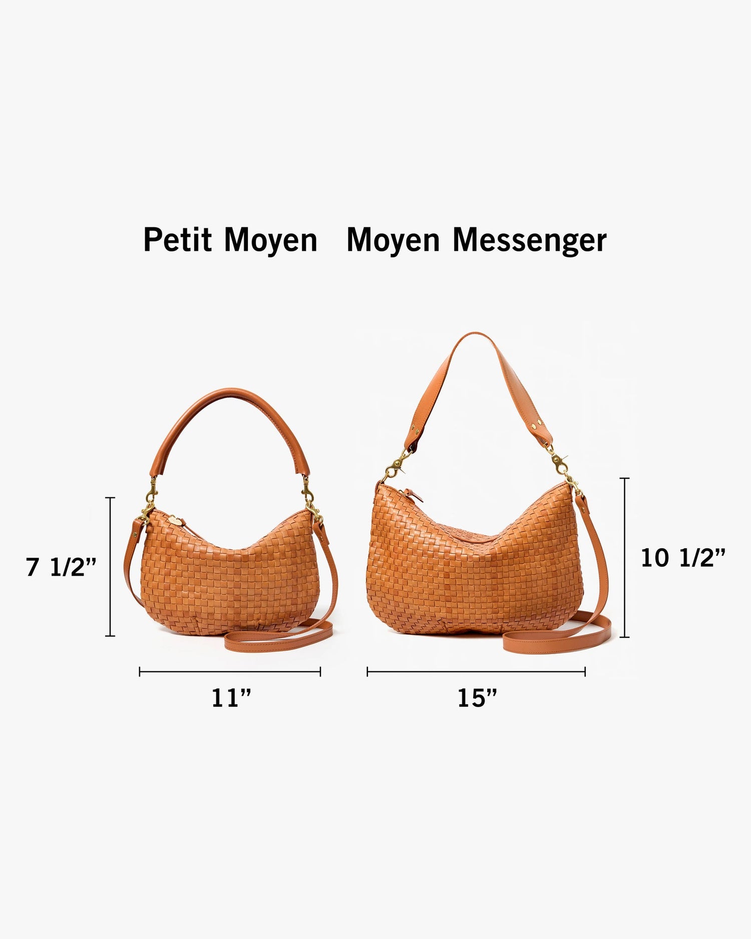 Moyen Messenger Natural Woven Checker