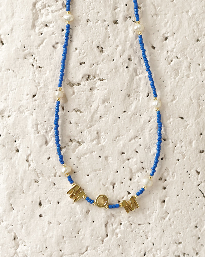 Mom Freshwater Pearls Beaded Necklace