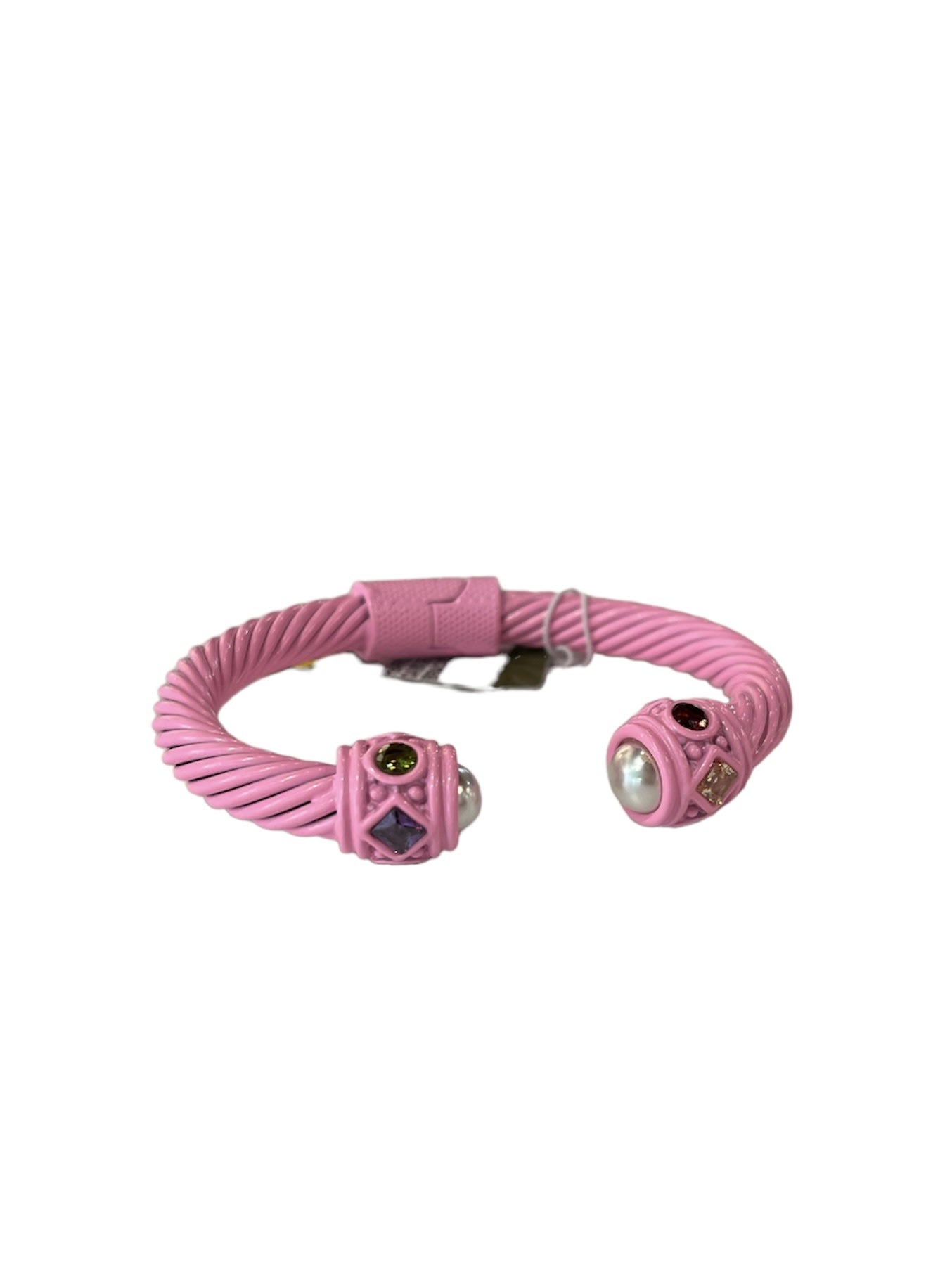 Pearl Dome Cable Bracelet