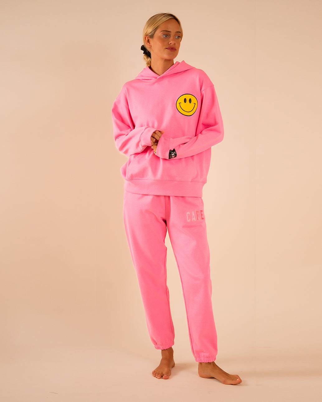 Hendrix Hoodie 100 Things Happy Pink