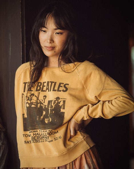 WOMEN'S THE BEATLES VINTAGE RAGLAN PULLOVER