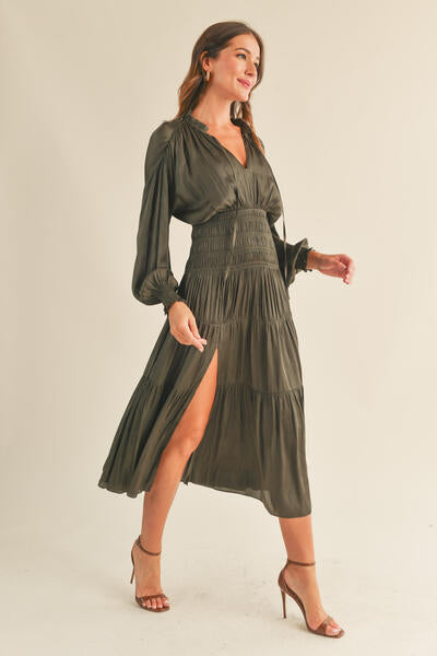 Claudia Maxi Dress - Olive