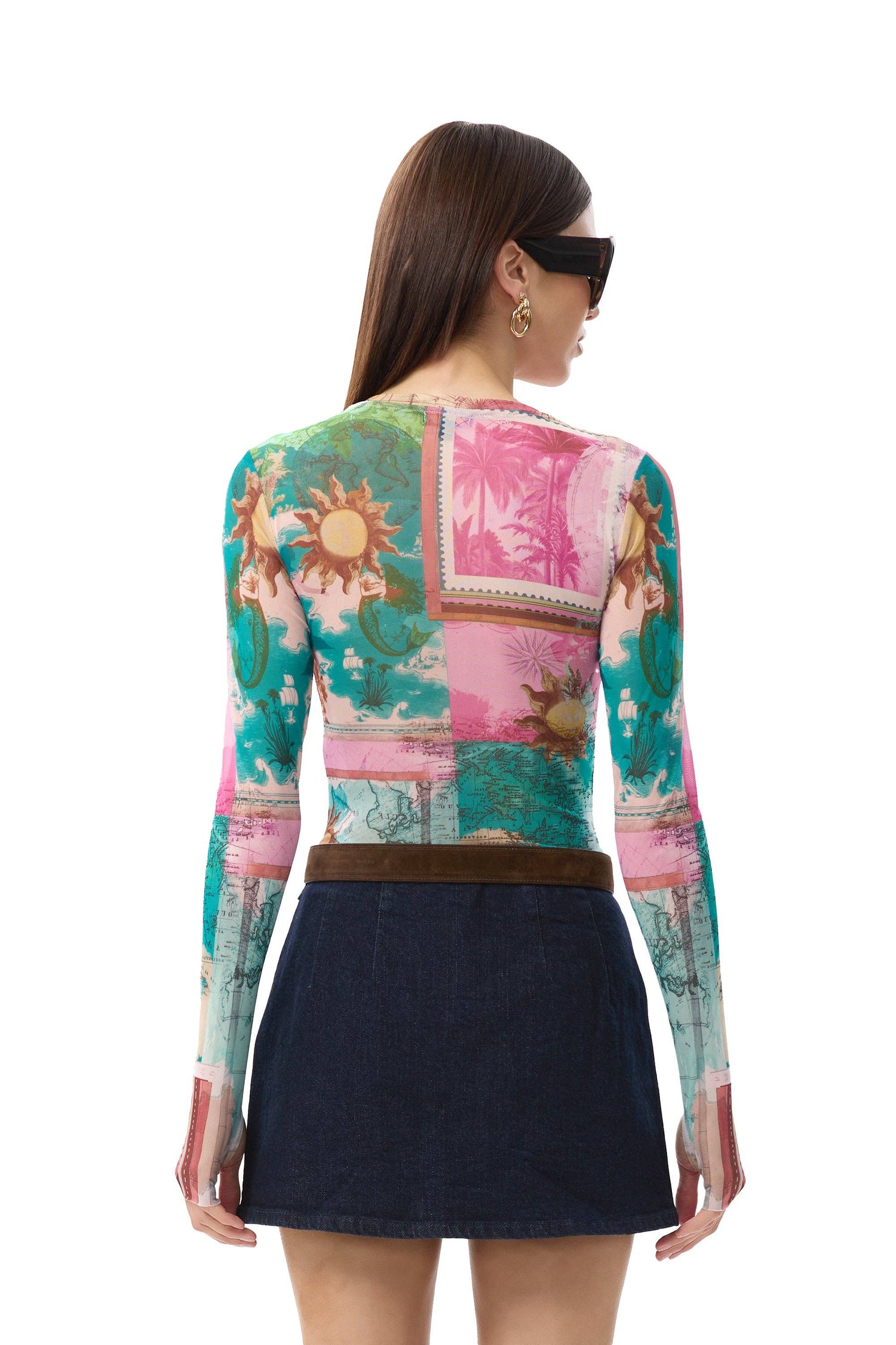 Kaylee Top - Tropic Postcard
