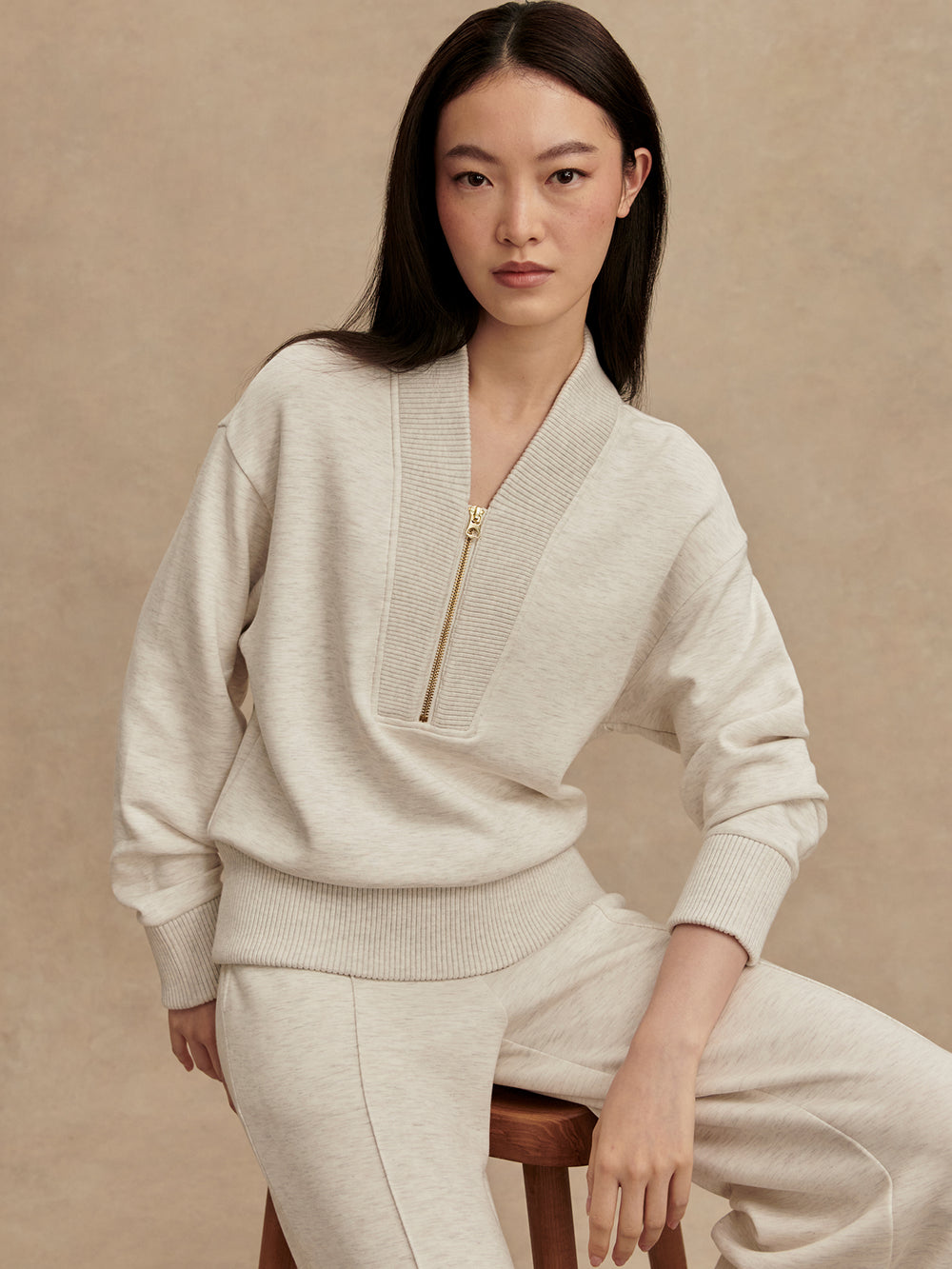 Sally Half-Zip Sweat