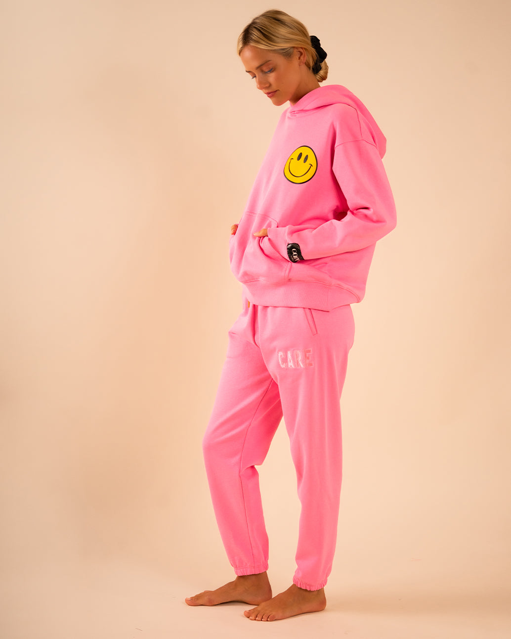 Hendrix Hoodie 100 Things Happy Pink