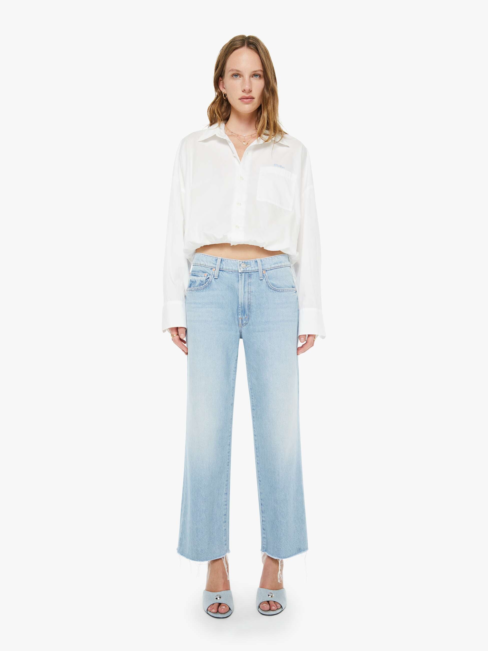 The Mid Rise Rambler Zip Ankle Fray Few & Far Between