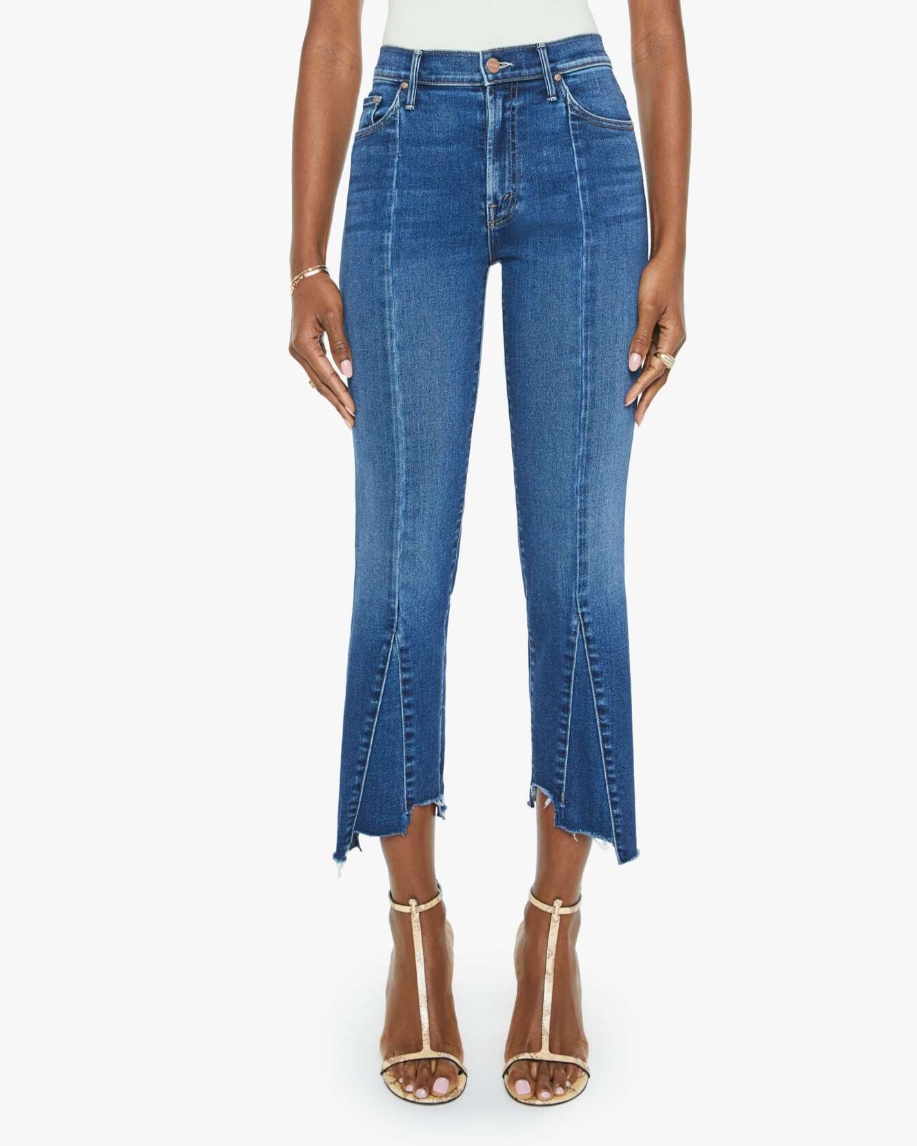 The Insider Crop Pointy Fray - Scorchin' Hot