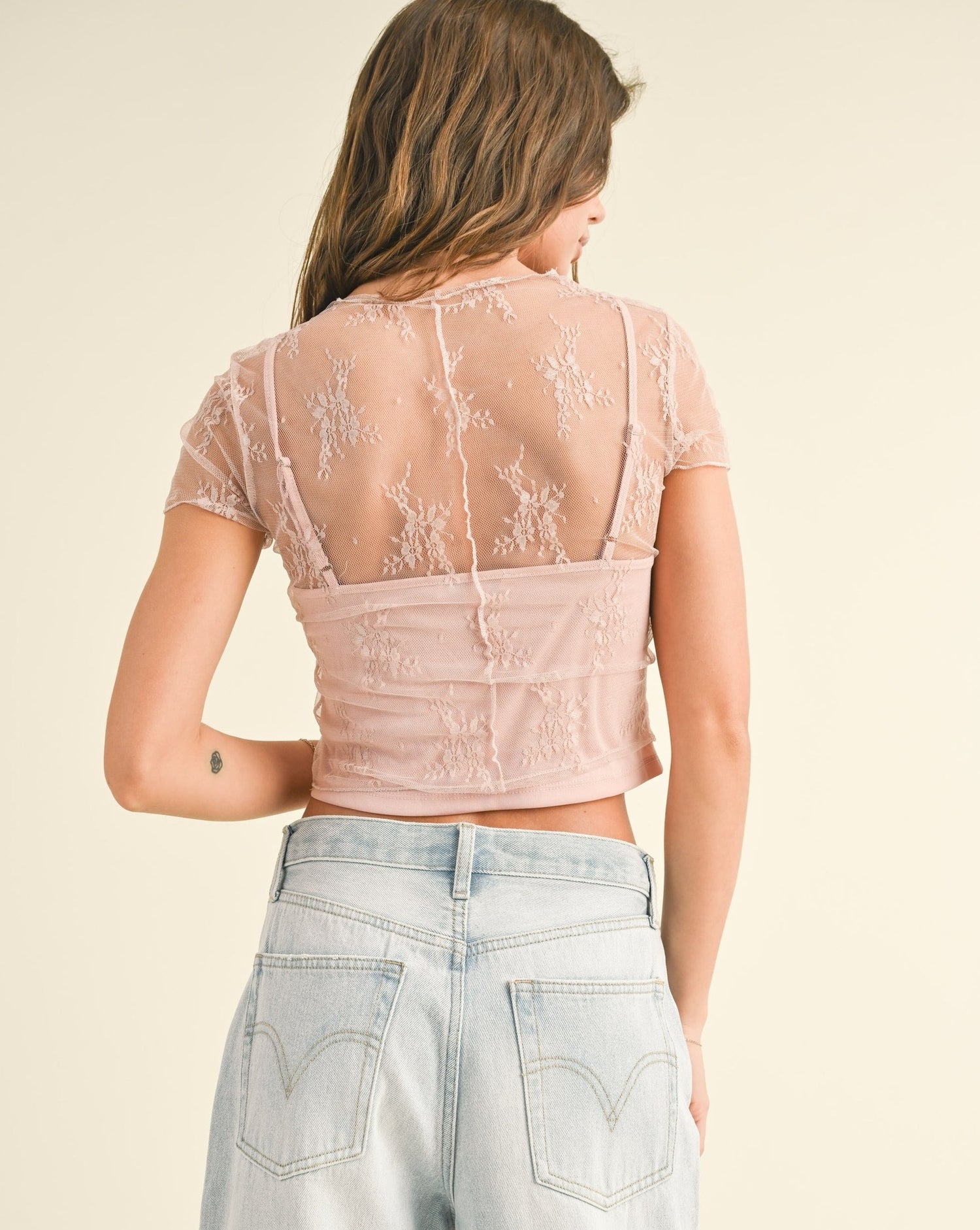 Paris Lace Top