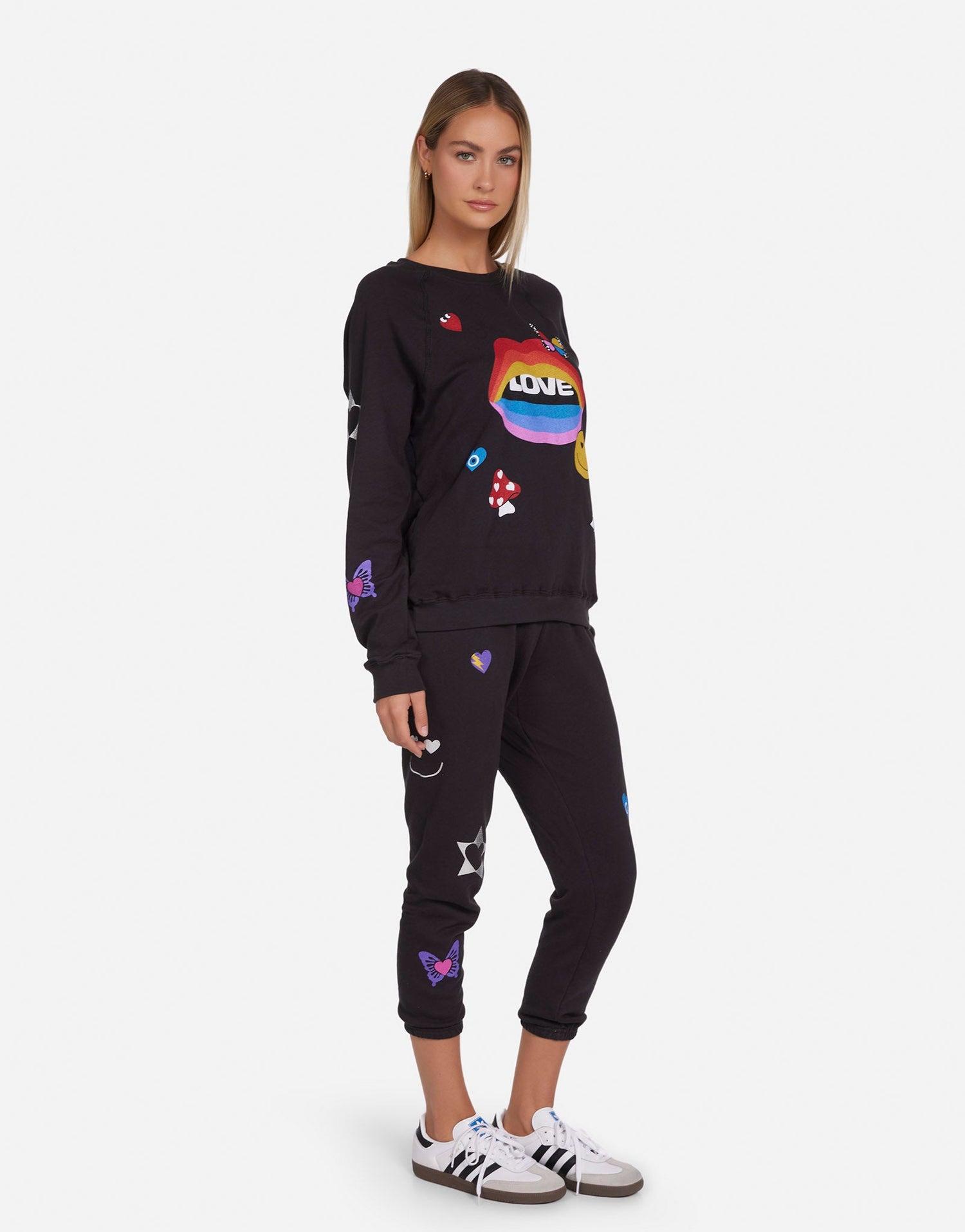 Alana Crop Sweatpant Designer Elements