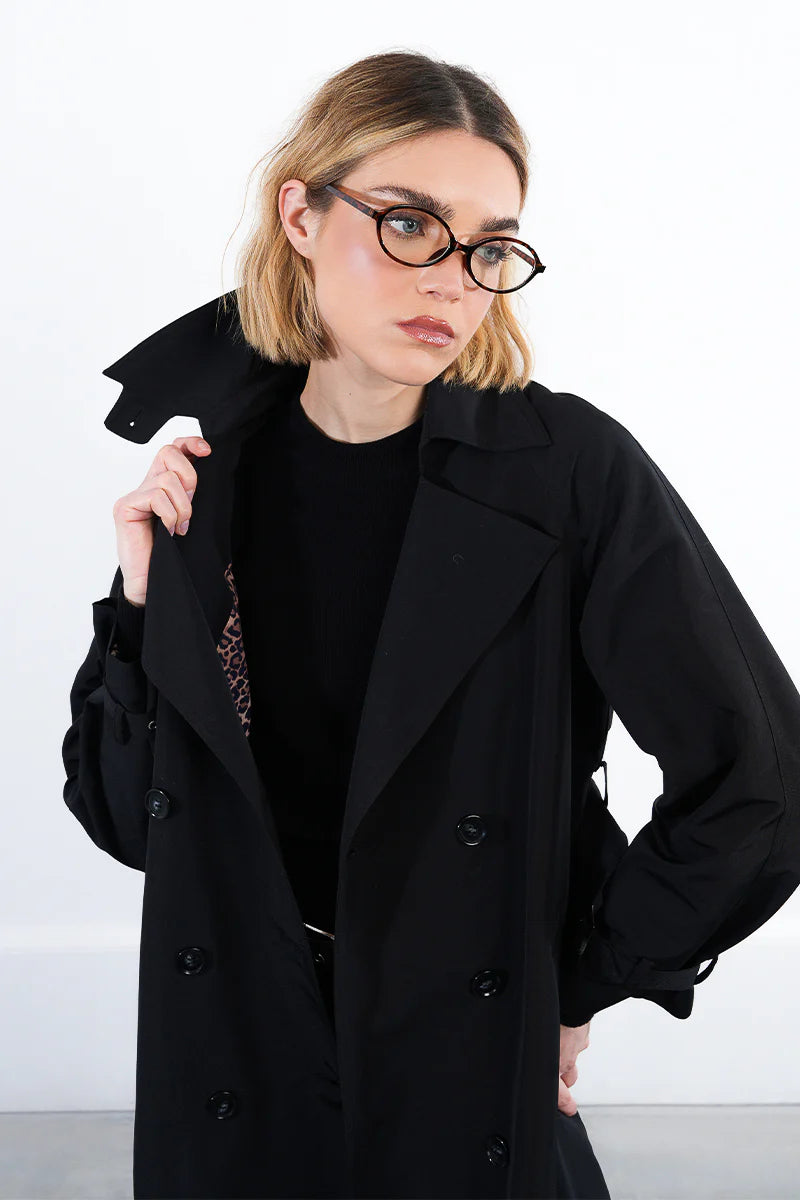 Olivia WOVEN TRENCH COAT