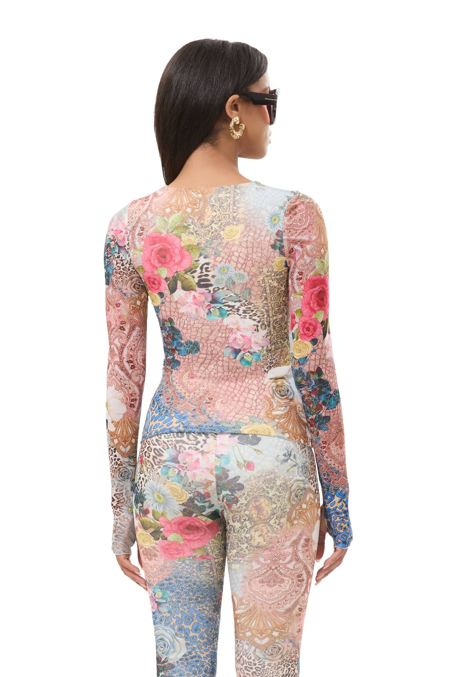 Ines Top - Iris Patchwork