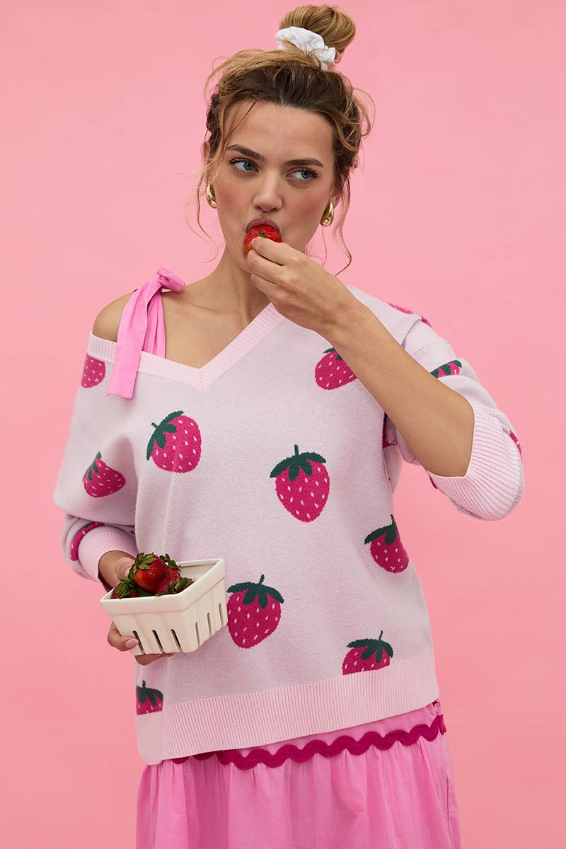 Joey Sweater Sweet Berry