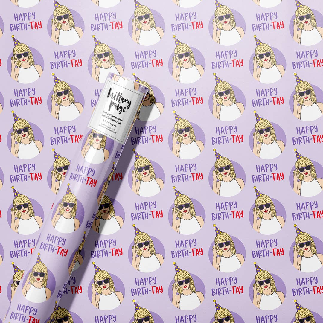 Happy Birth-Tay Wrapping Paper