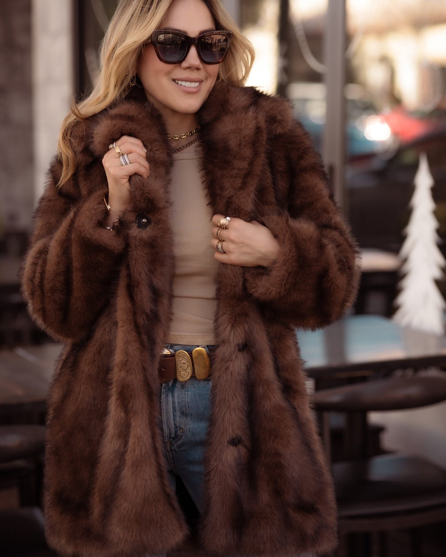 Mariah FAUX FUR COAT