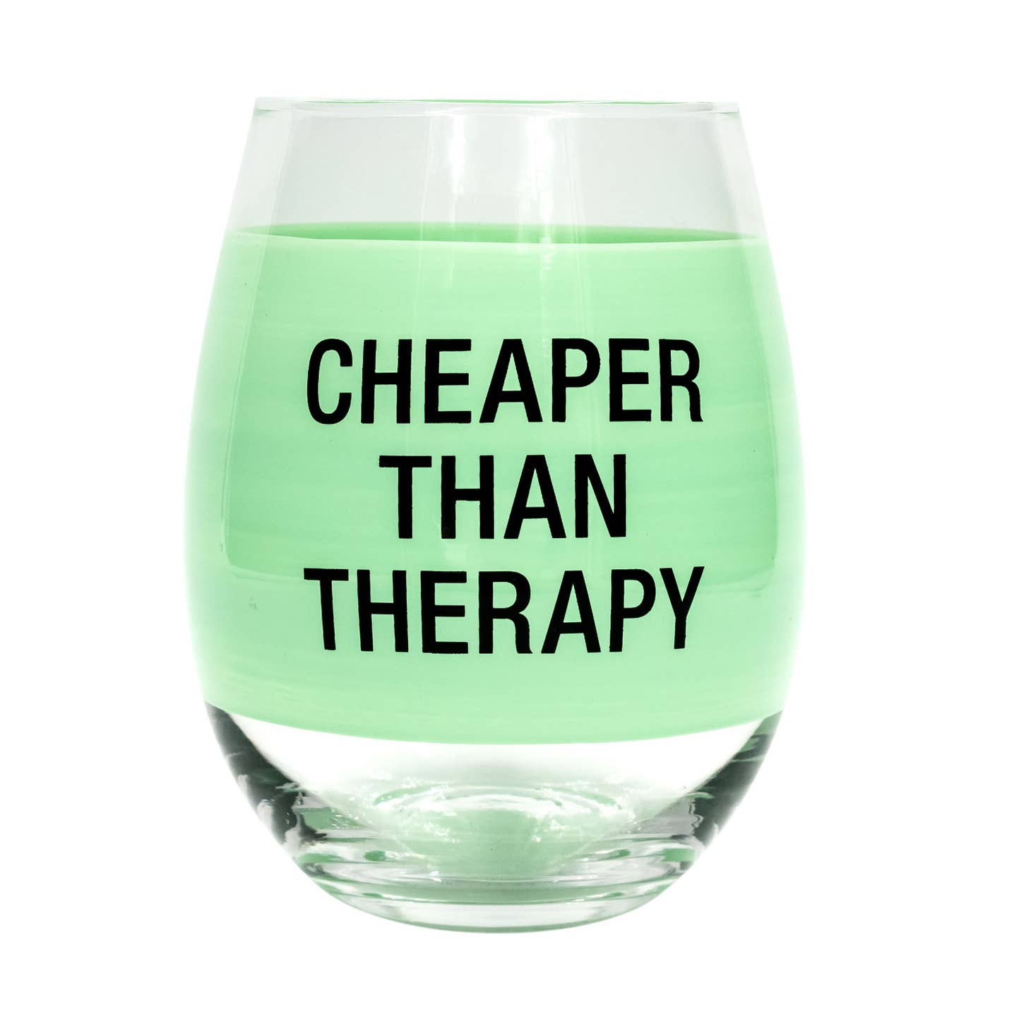 Therapy Wine Glass