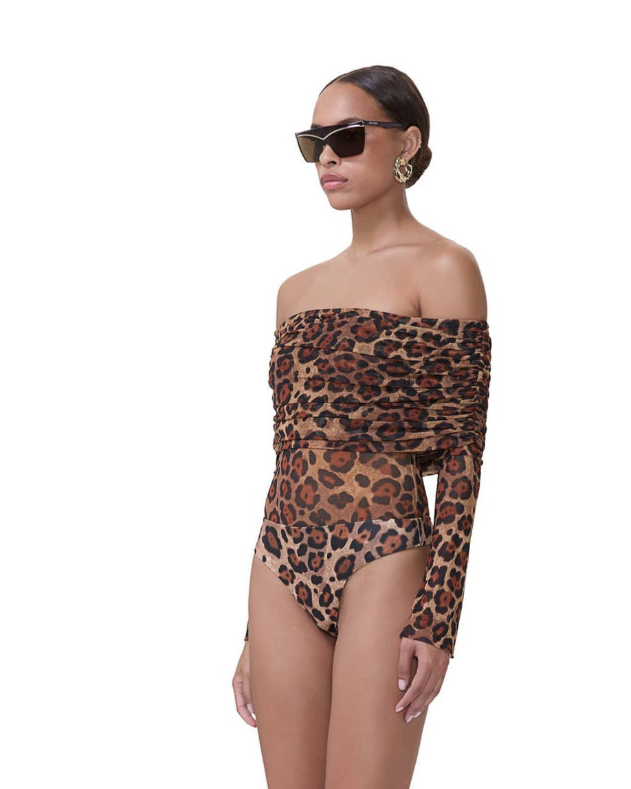 Leopard bodysuit