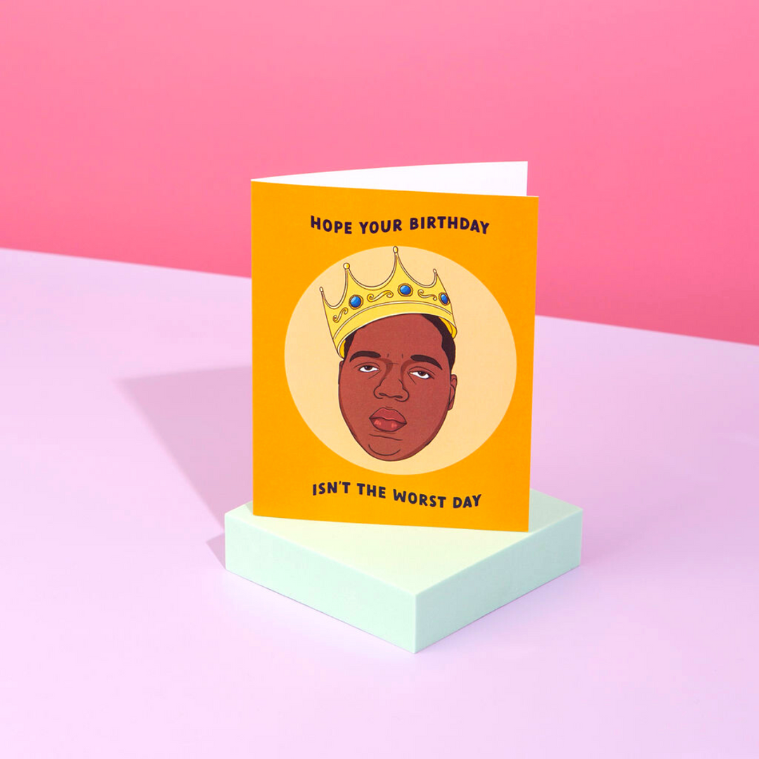 Biggie Birthday Card