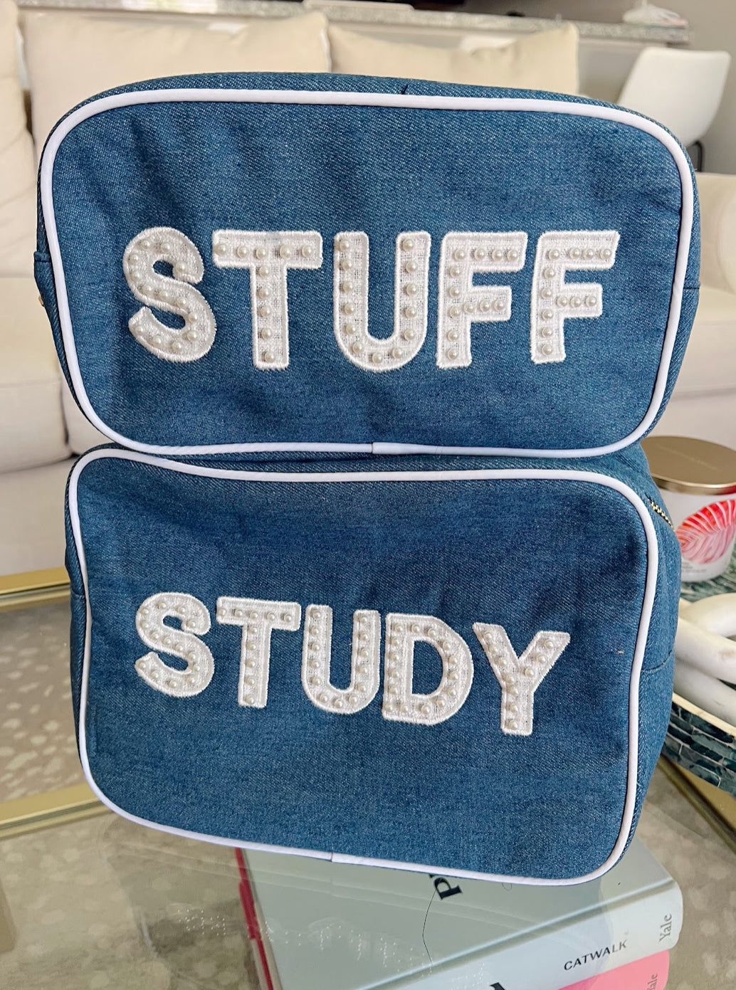 Stuff Large Denim Bag