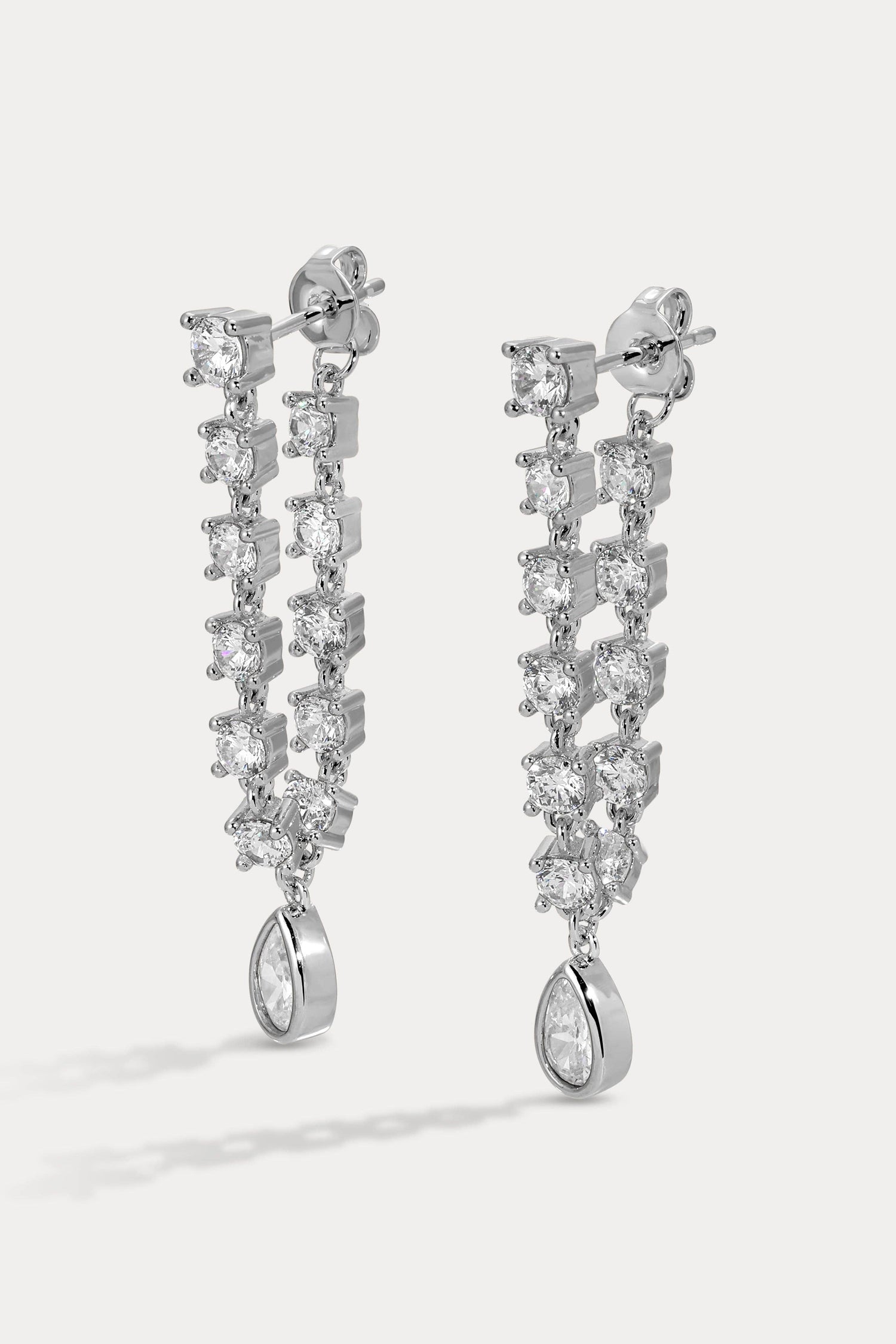 Stephie Bezel Earrings
