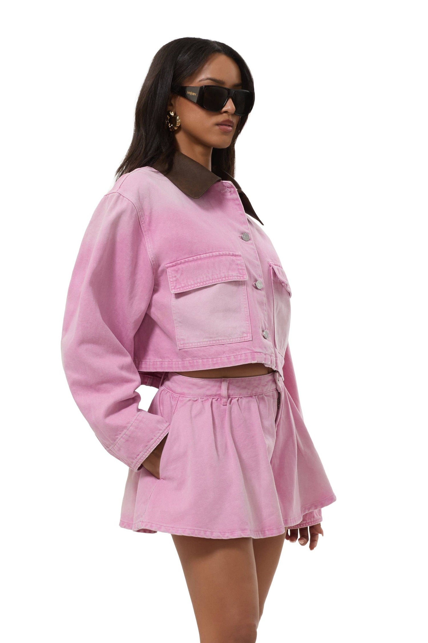 Tanner Jacket - Soft Pink Wash