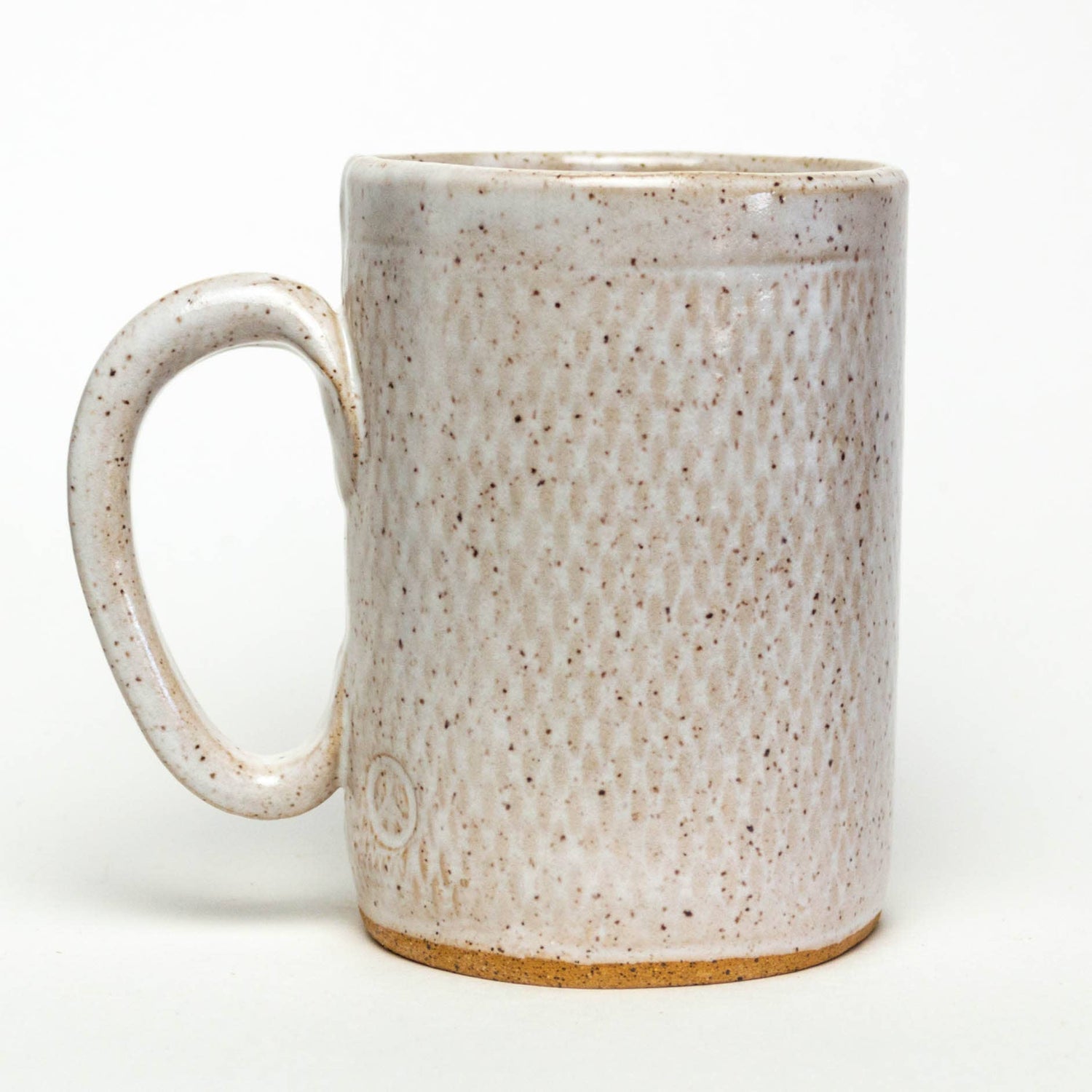 Brown Horse Design Handmade, in Ohio, Ceramic 14oz White Mug