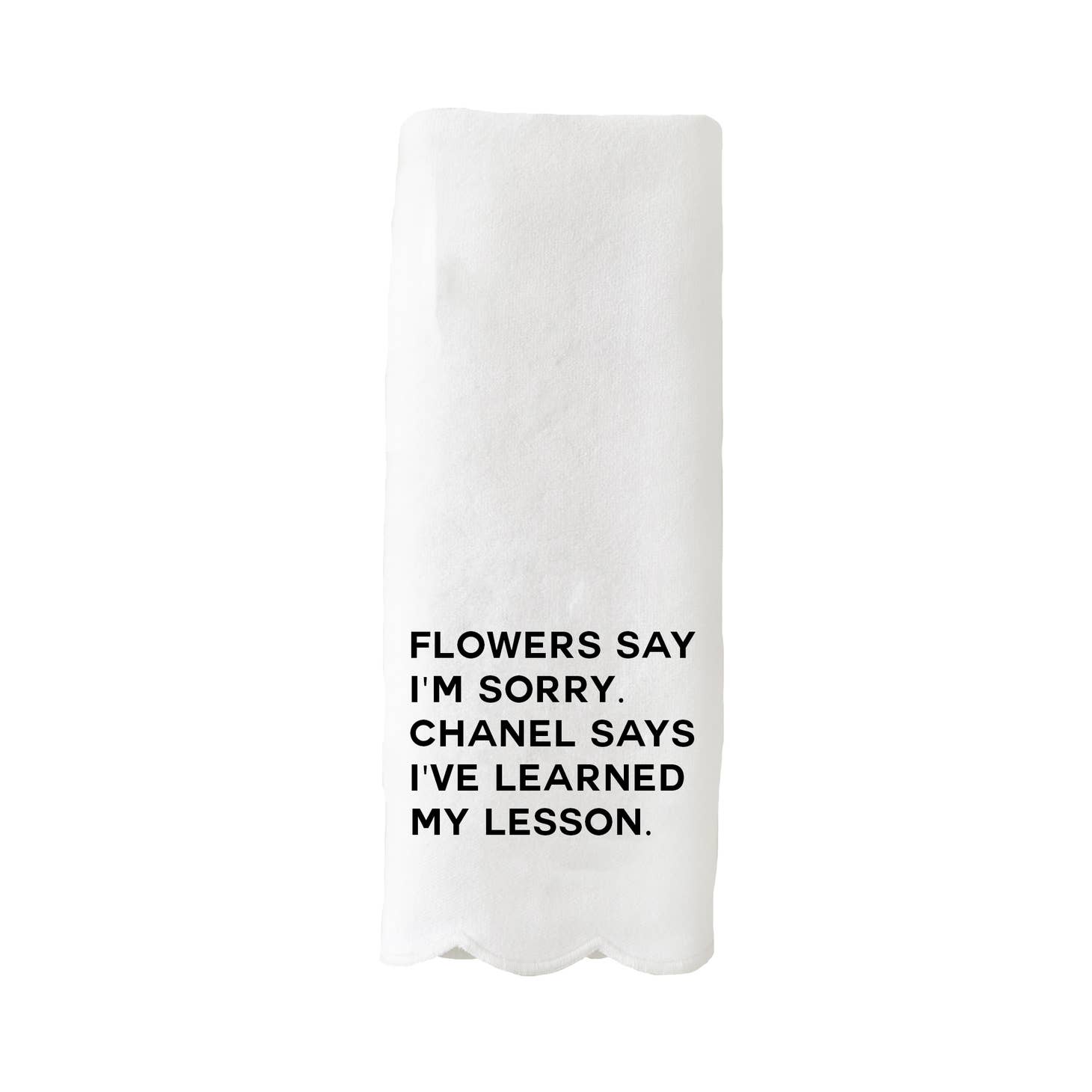 Guest Towel - Flowers Say I'm Sorry