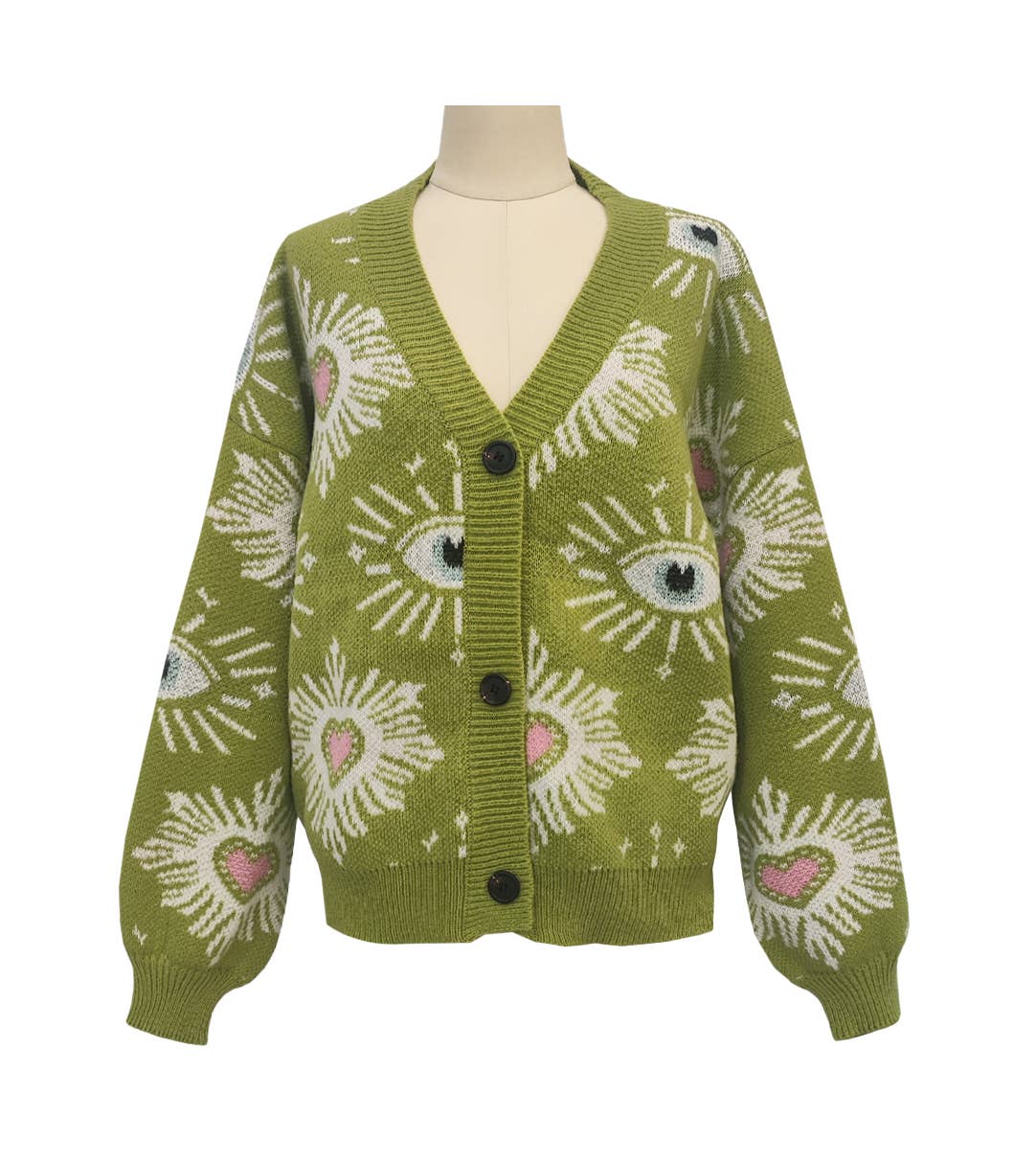 Mystical Gorgeously Eye Cardigan