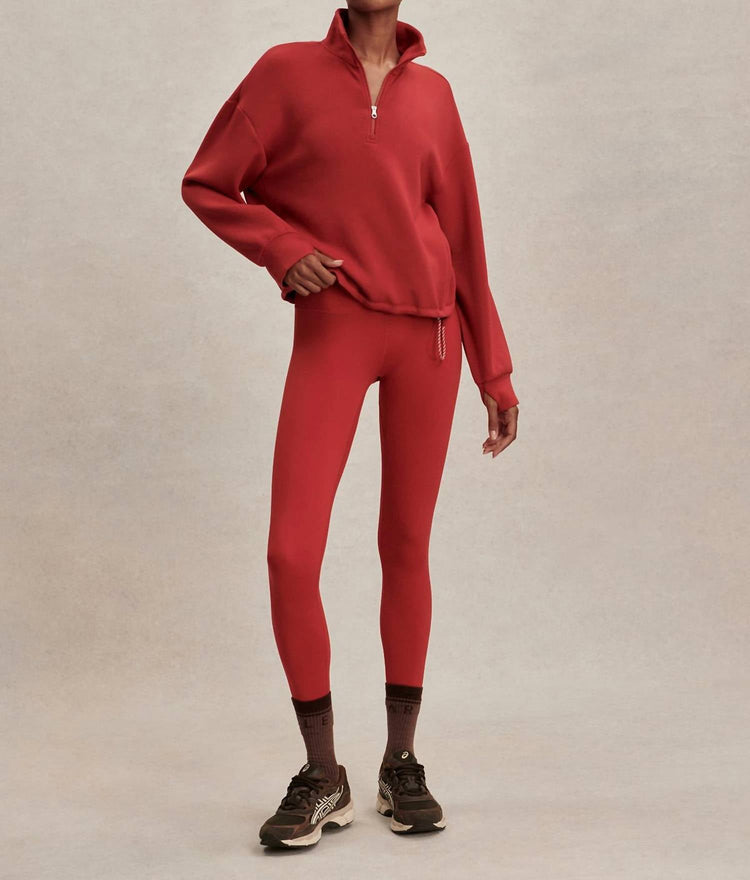Sian Cropped Half Zip