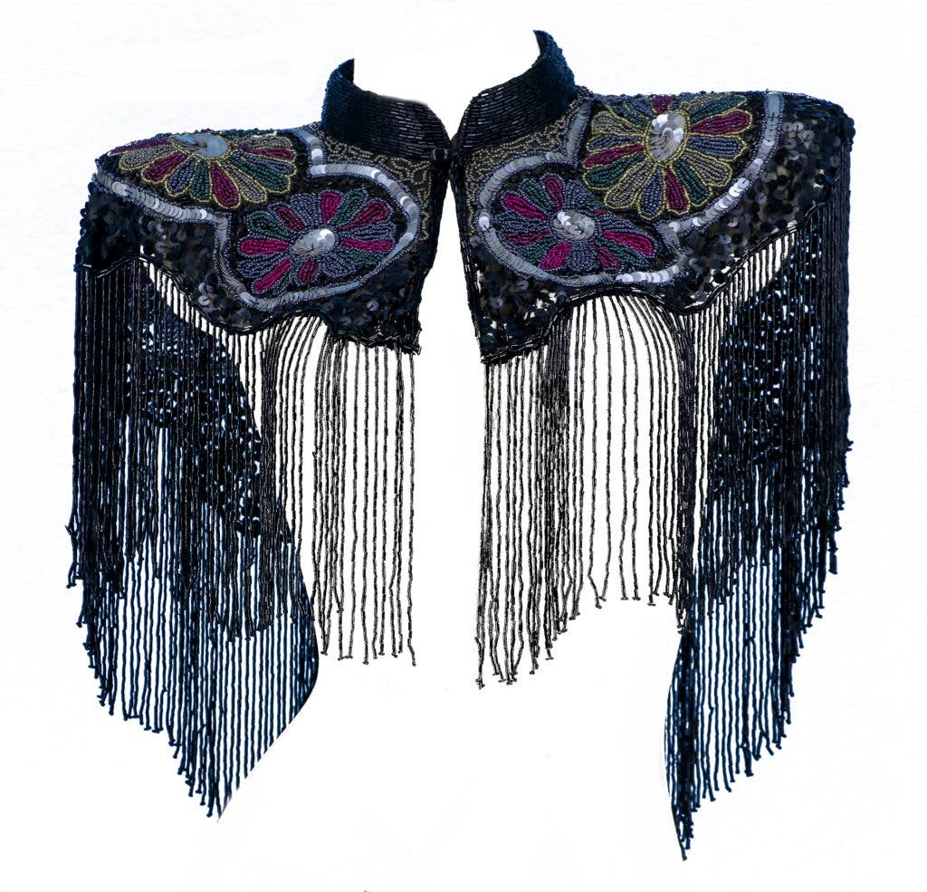 8875 - Beaded Cape - Multi