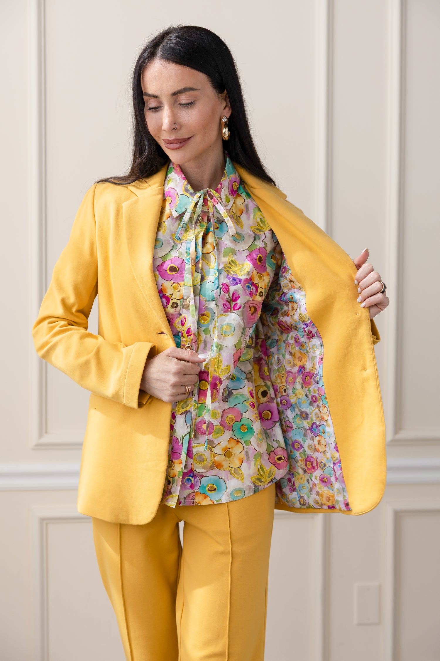 Stella Interlock Pant Canary
