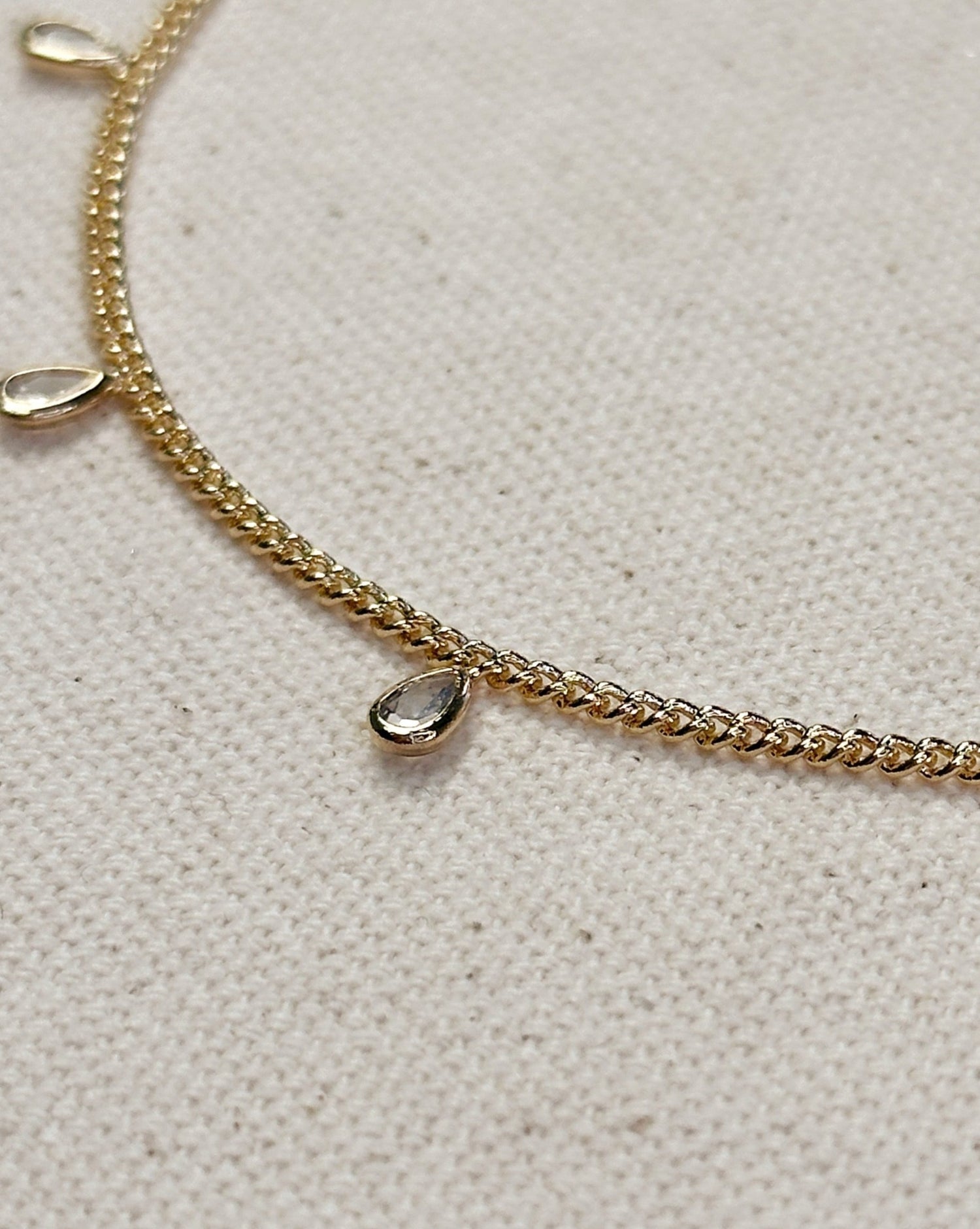 Harper Droplet Anklet