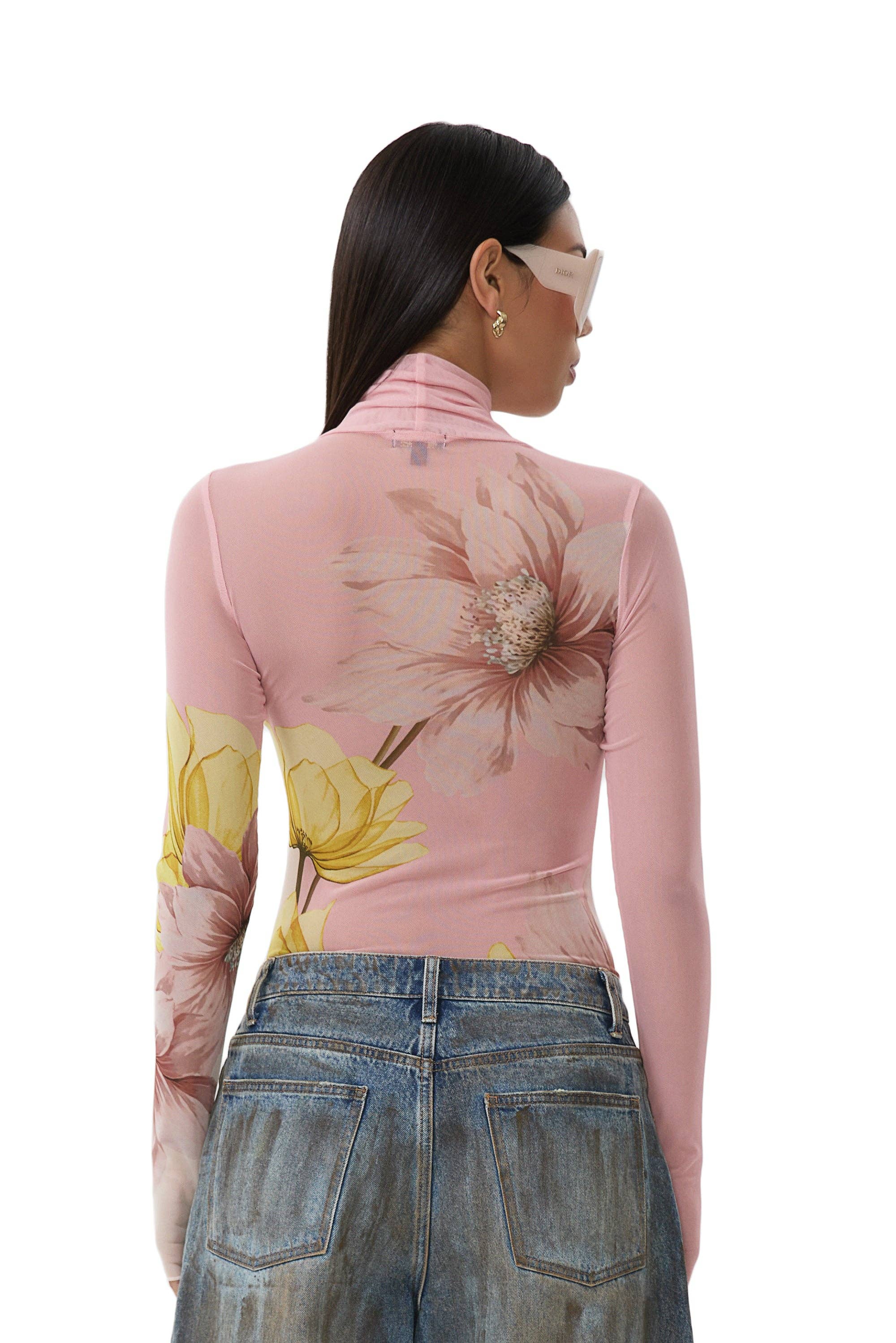 Zadie Top - Coral Bloom