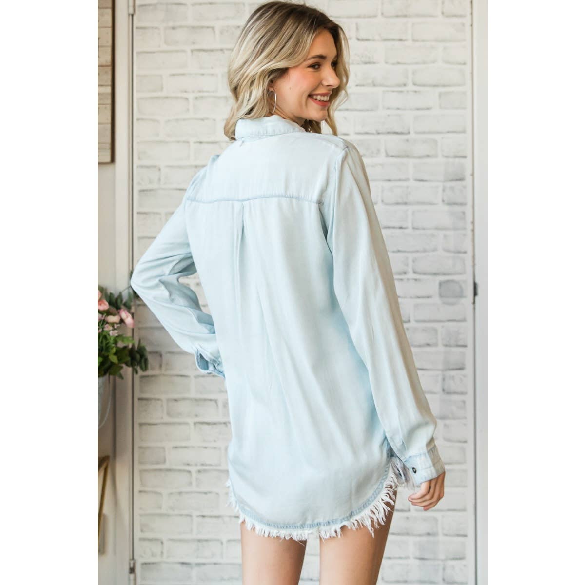 Tencel Levit Button Down Shirt