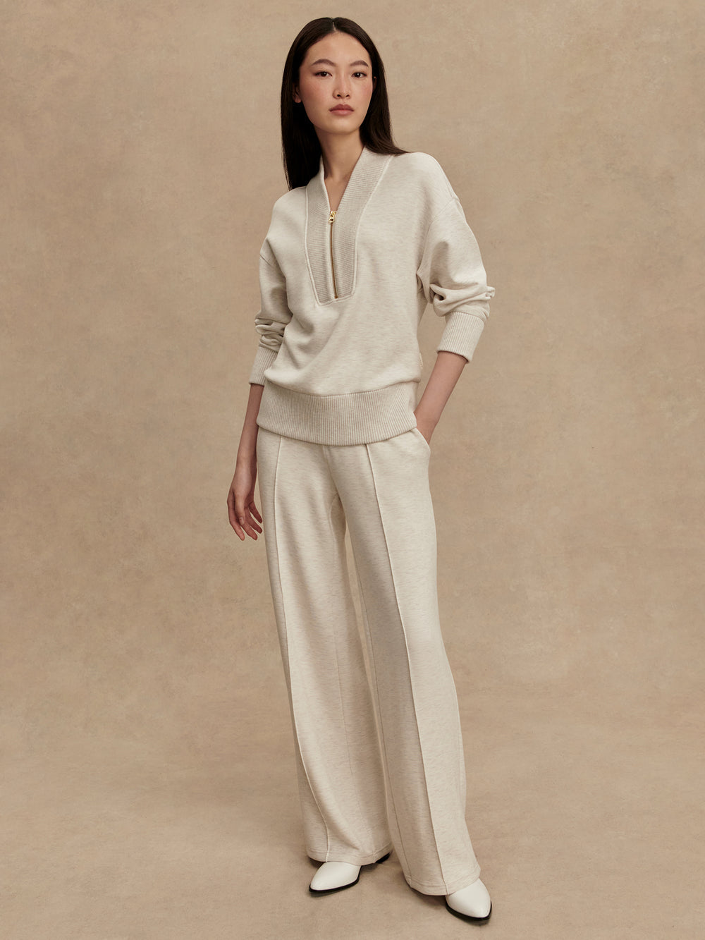 Sally Half-Zip Sweat