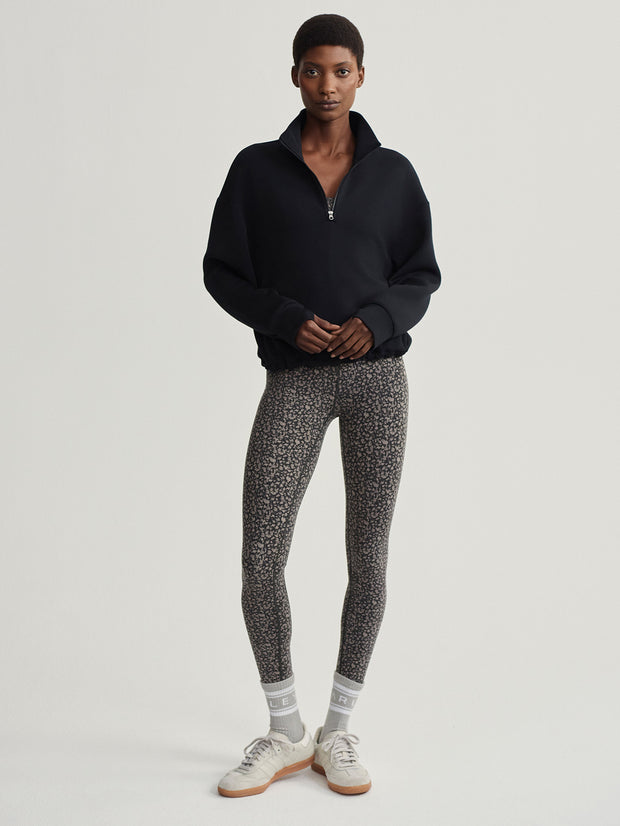 Sian Cropped Half-Zip Midlayer