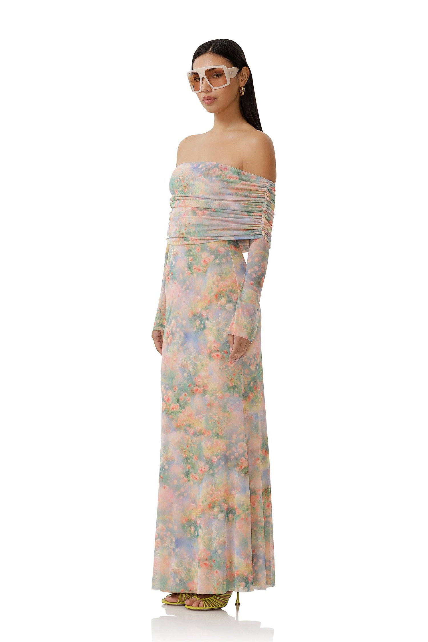 Thelma Dress - Fog Field