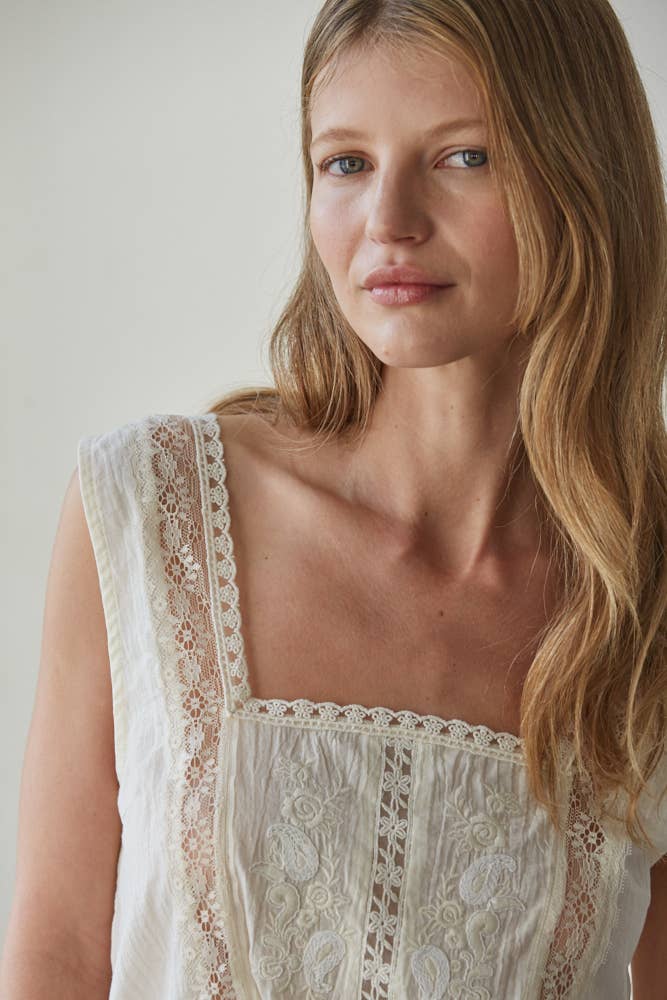 Boho Lace Top