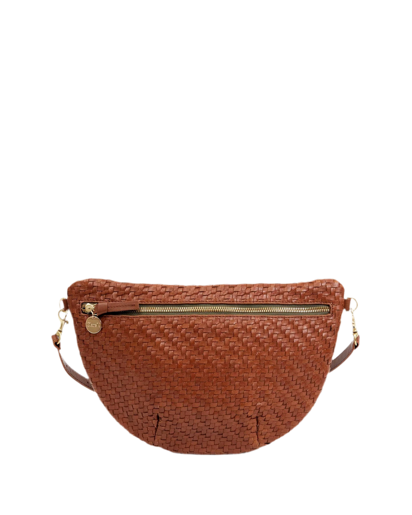 Grande Fanny Natural Woven Hazelnut